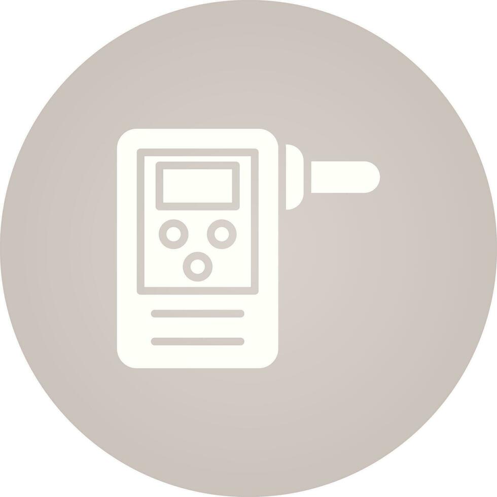 Breathalyzer Vector Icon
