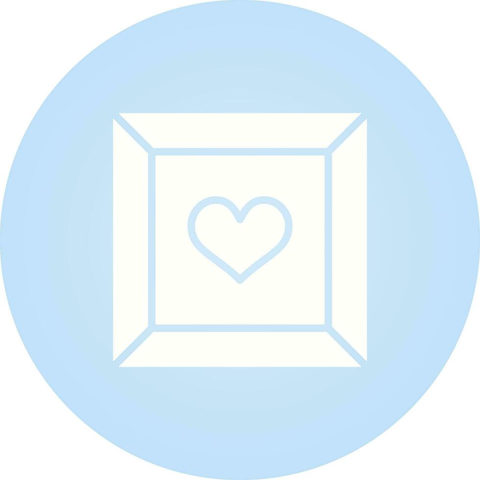 Romantic Jewelry Box Vector Icon