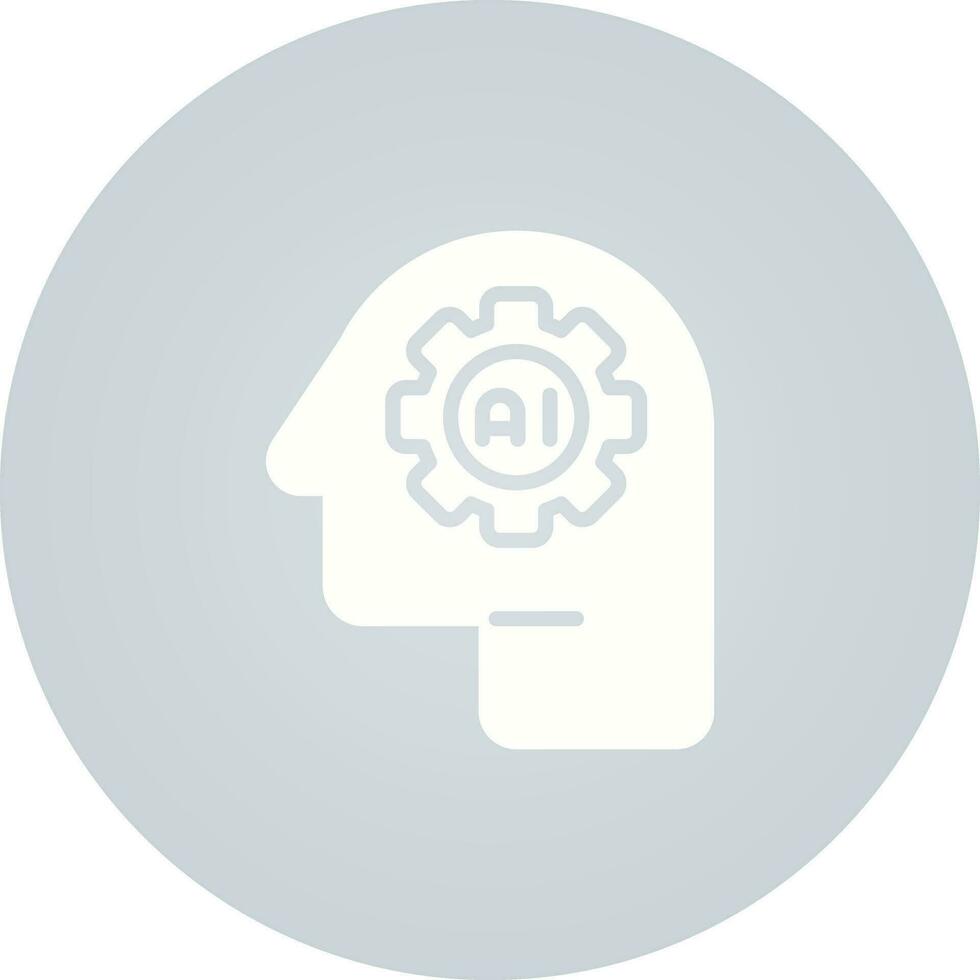 Artificial Intelligence Vector Icon