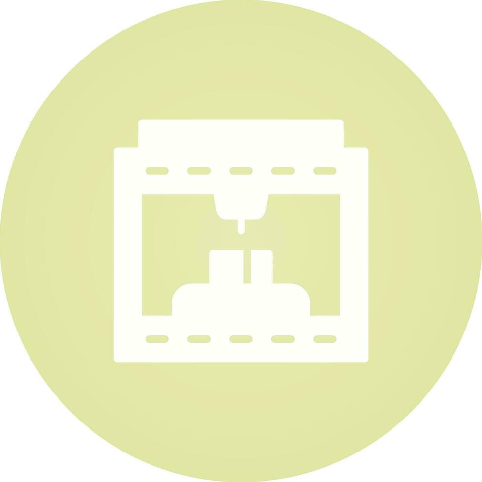3d Printing Vector Icon