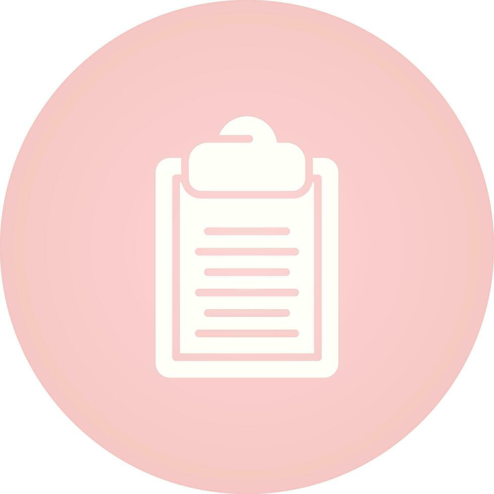 Clipboard Vector Icon