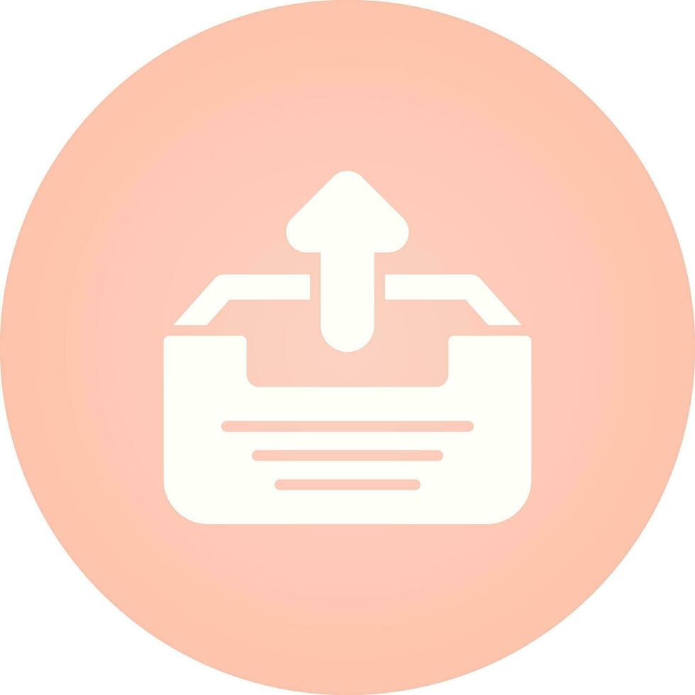 Outbox Vector Icon