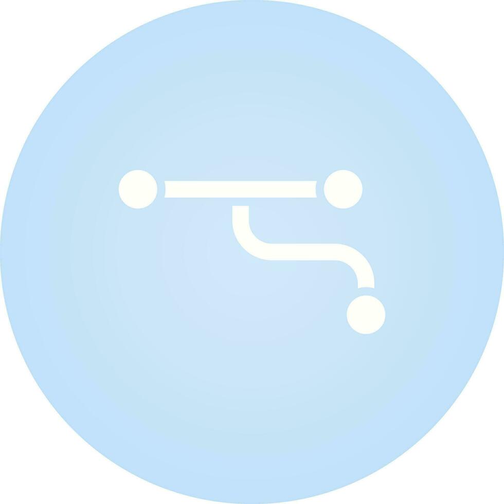 Divergence Vector Icon