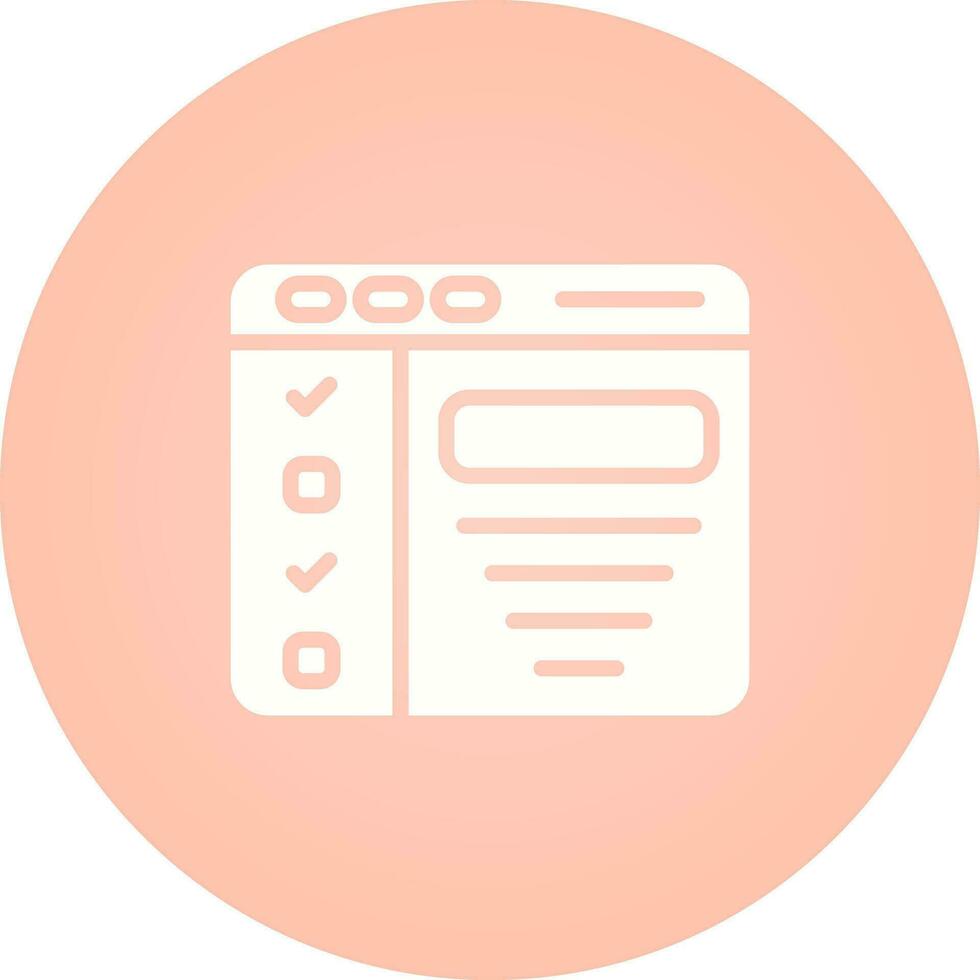 Design Brief Vector Icon