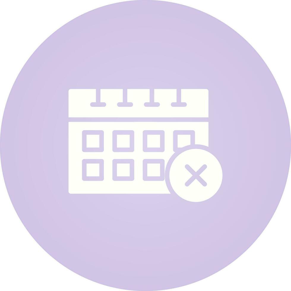 Canceled Vector Icon
