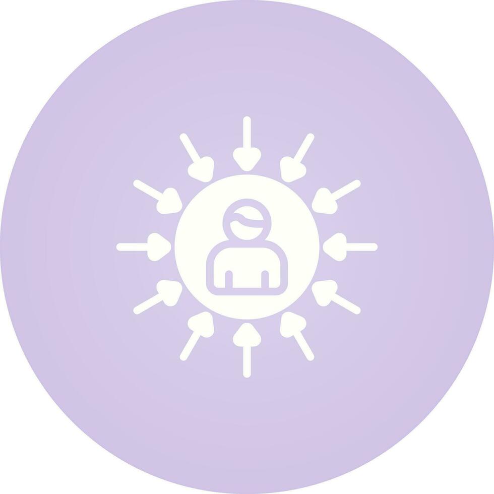 User Centered Design Vector Icon