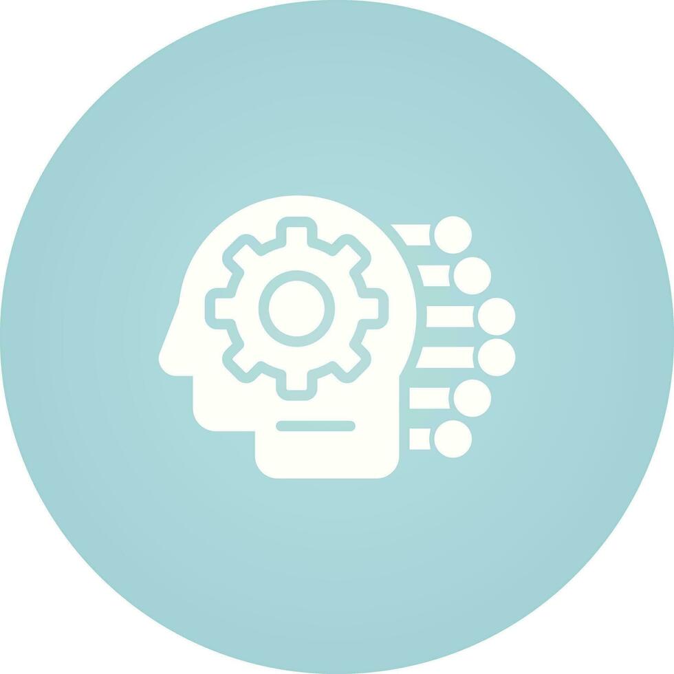 Machine Learning Vector Icon