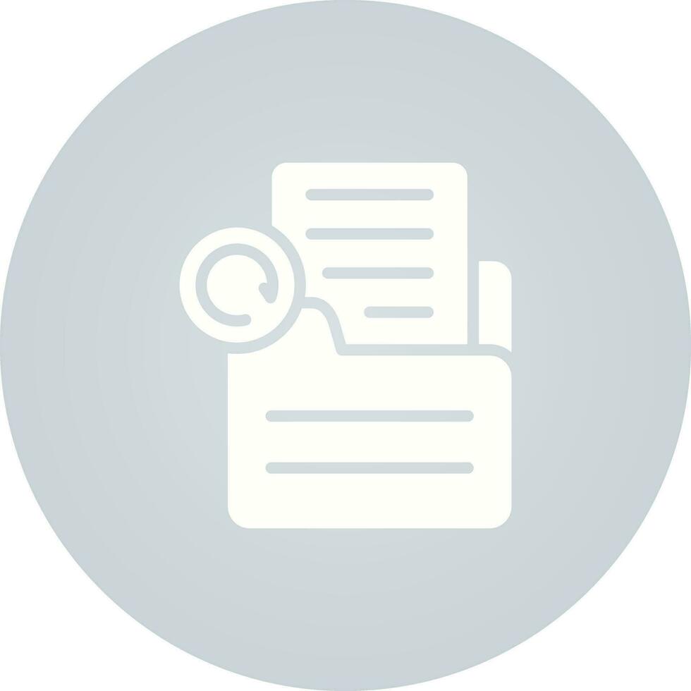Document Redo Vector Icon