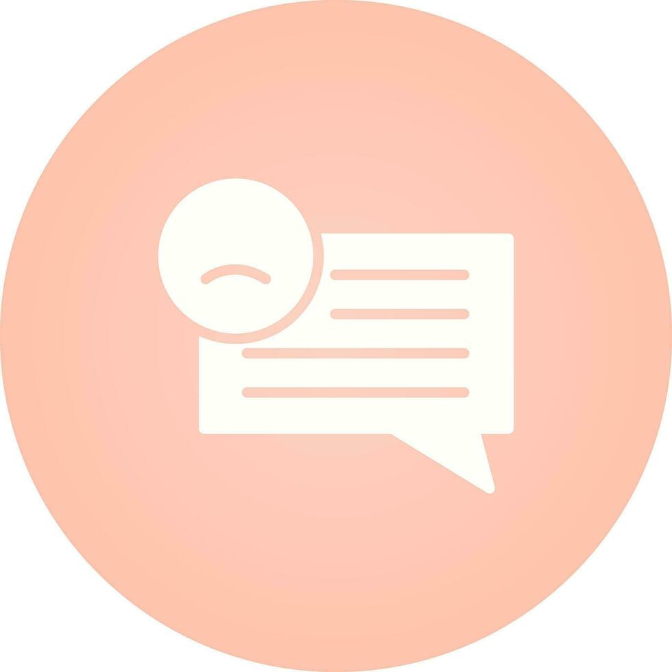 Customer Dissatisfaction Vector Icon