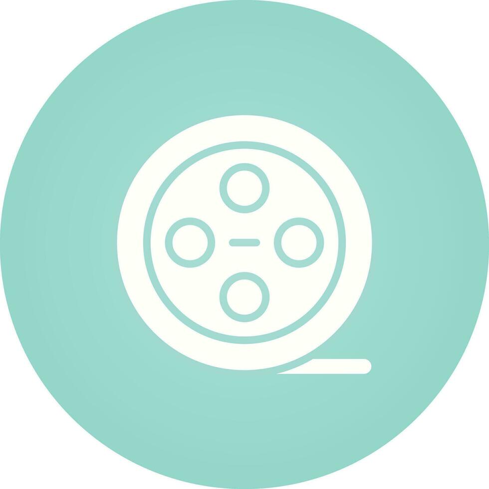 icono de vector de película
