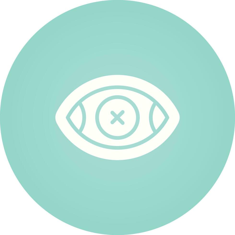 Eye Crossed Vector Icon