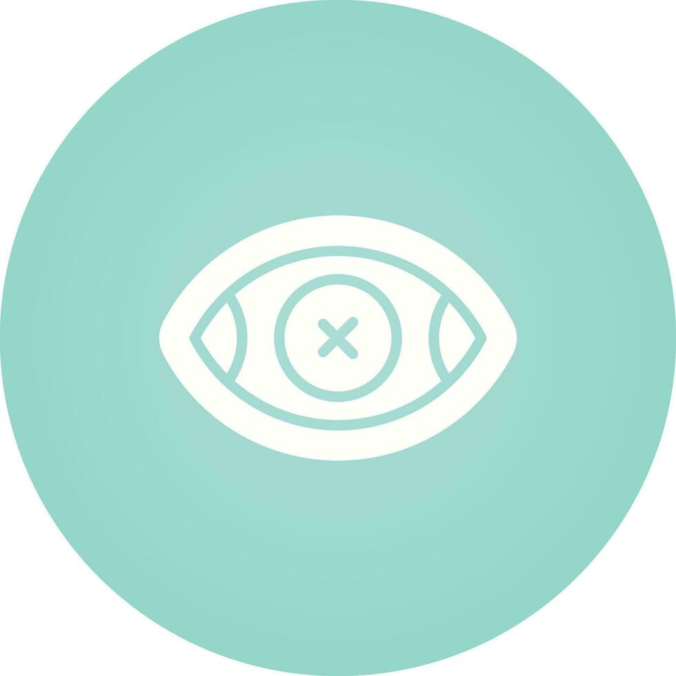 Eye Crossed Vector Icon