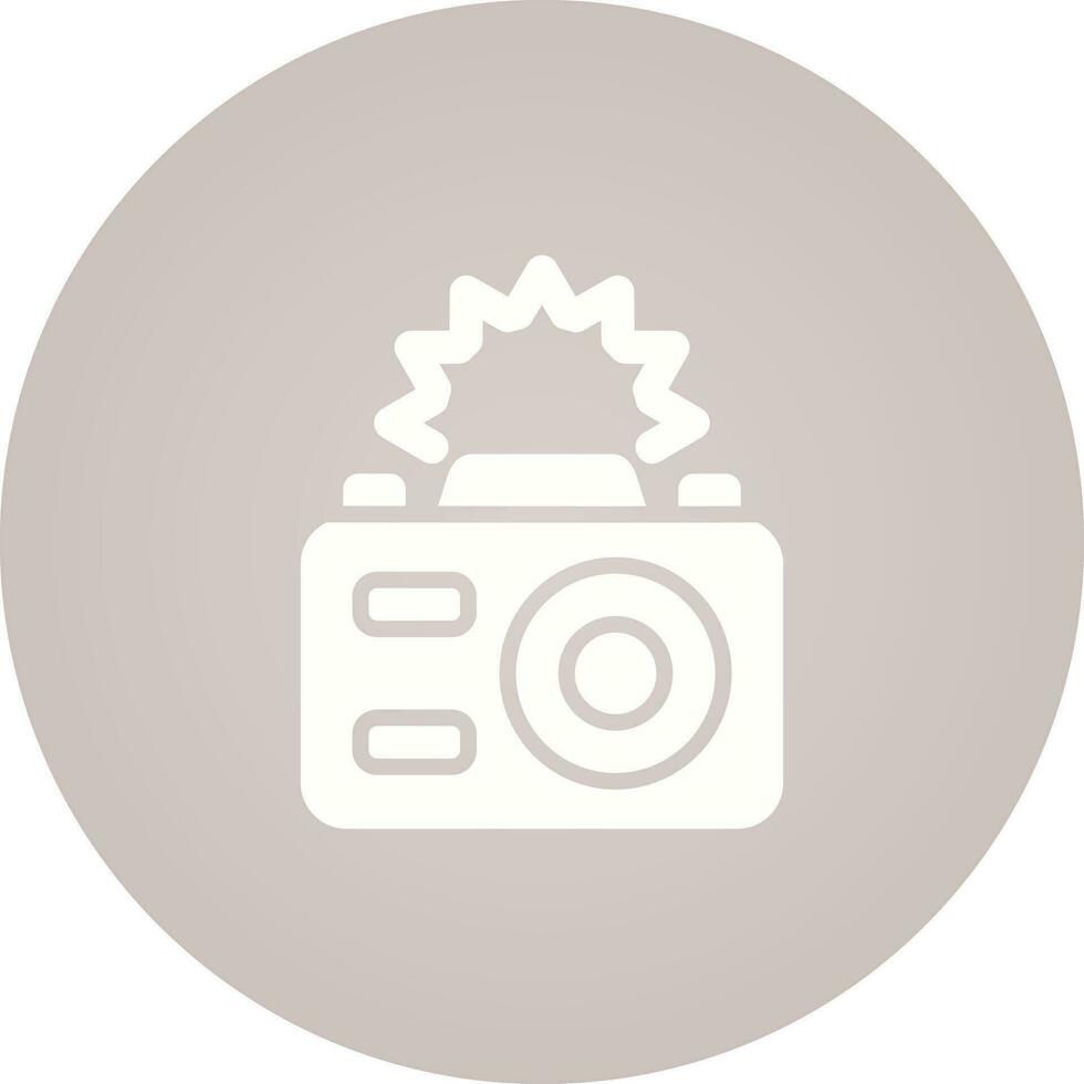 Camera Flash Vector Icon
