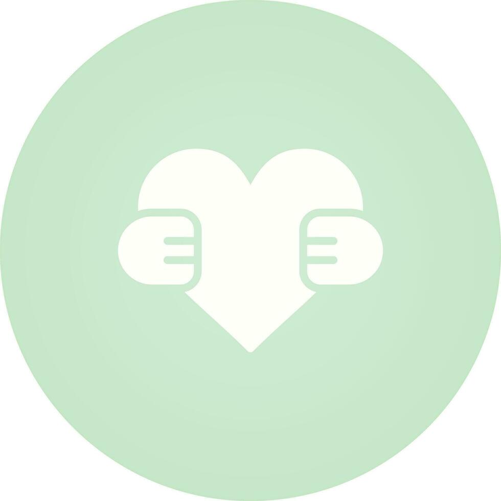Hand Holding Heart Vector Icon