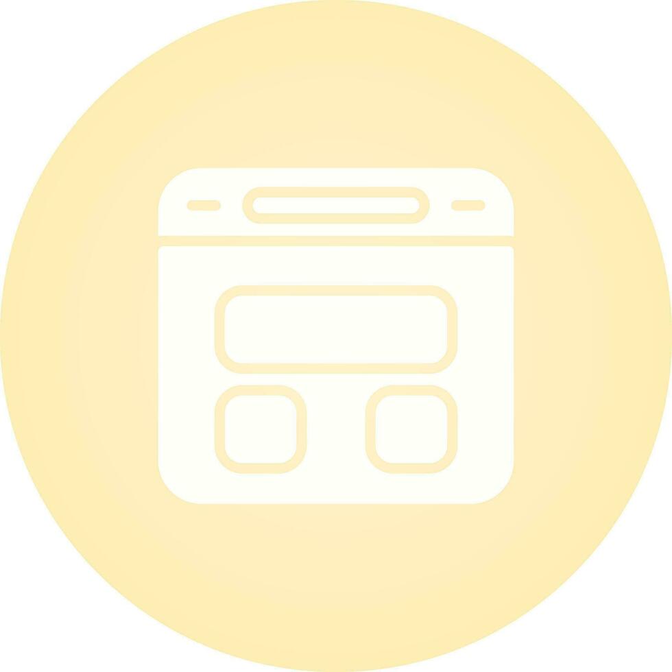 Browser Vector Icon