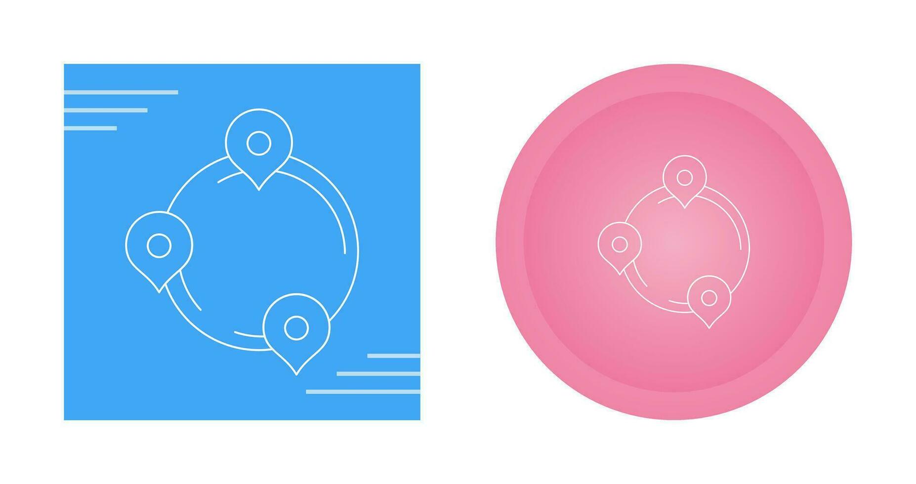 Route Vector Icon