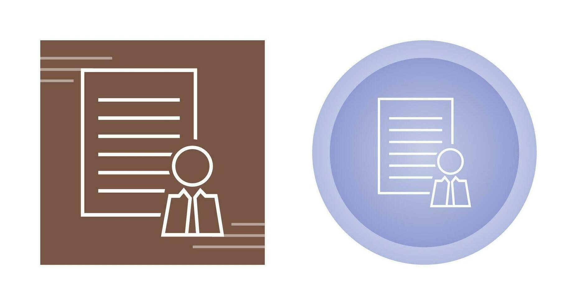 Client Profile Vector Icon