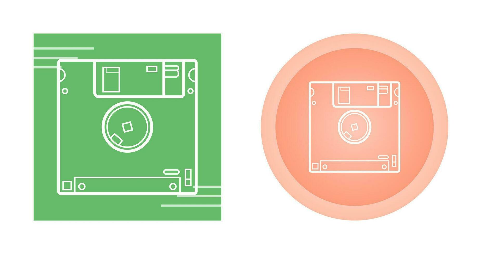 Diskette Vector Icon