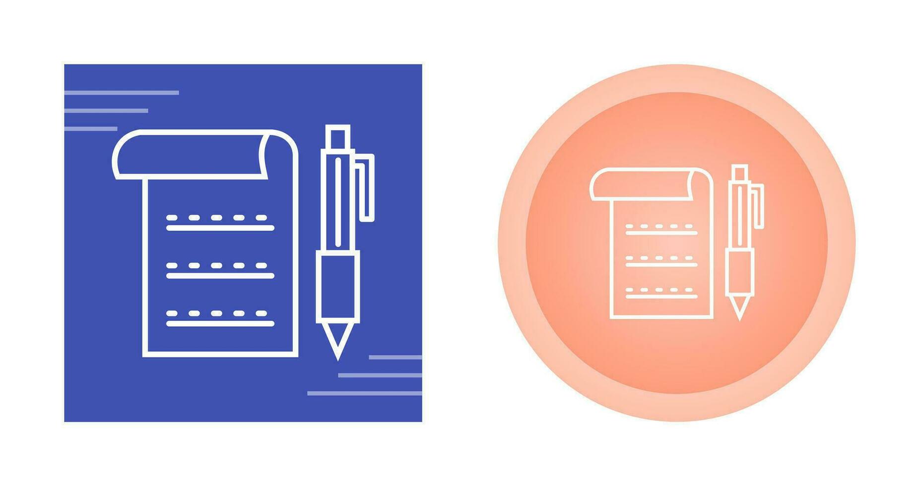 icono de vector de documento comercial