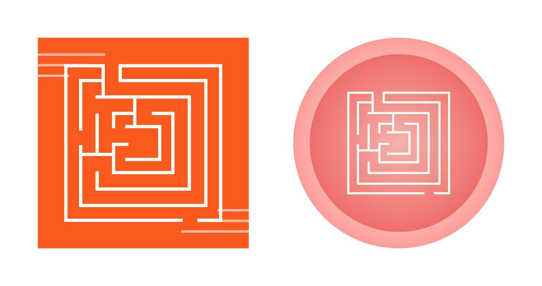 Maze Vector Icon