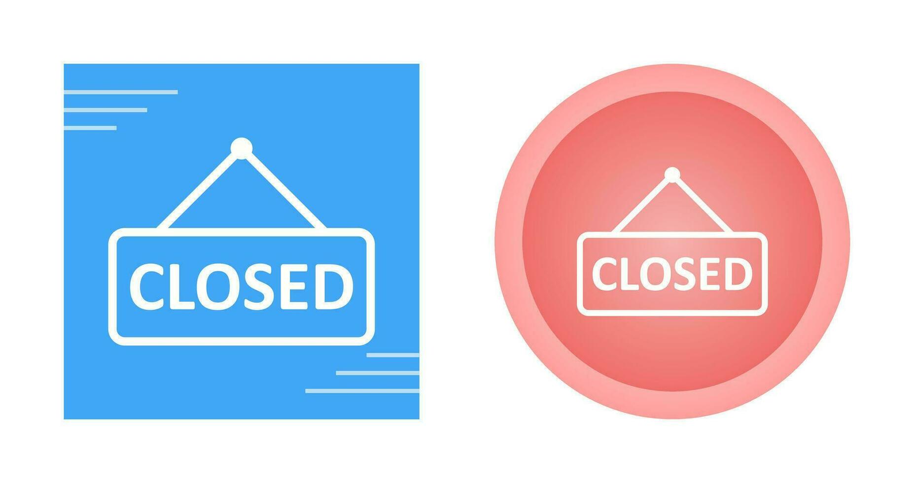 Closed Vector Icon