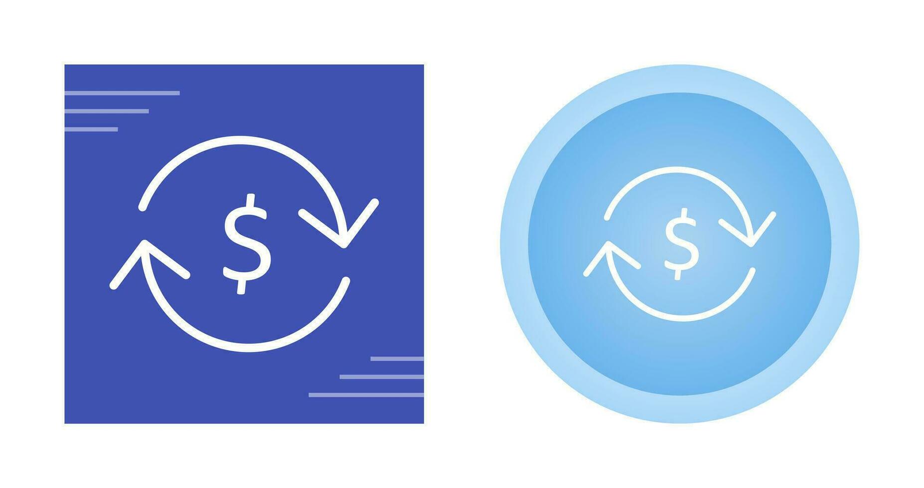 Currency exchange Vector Icon