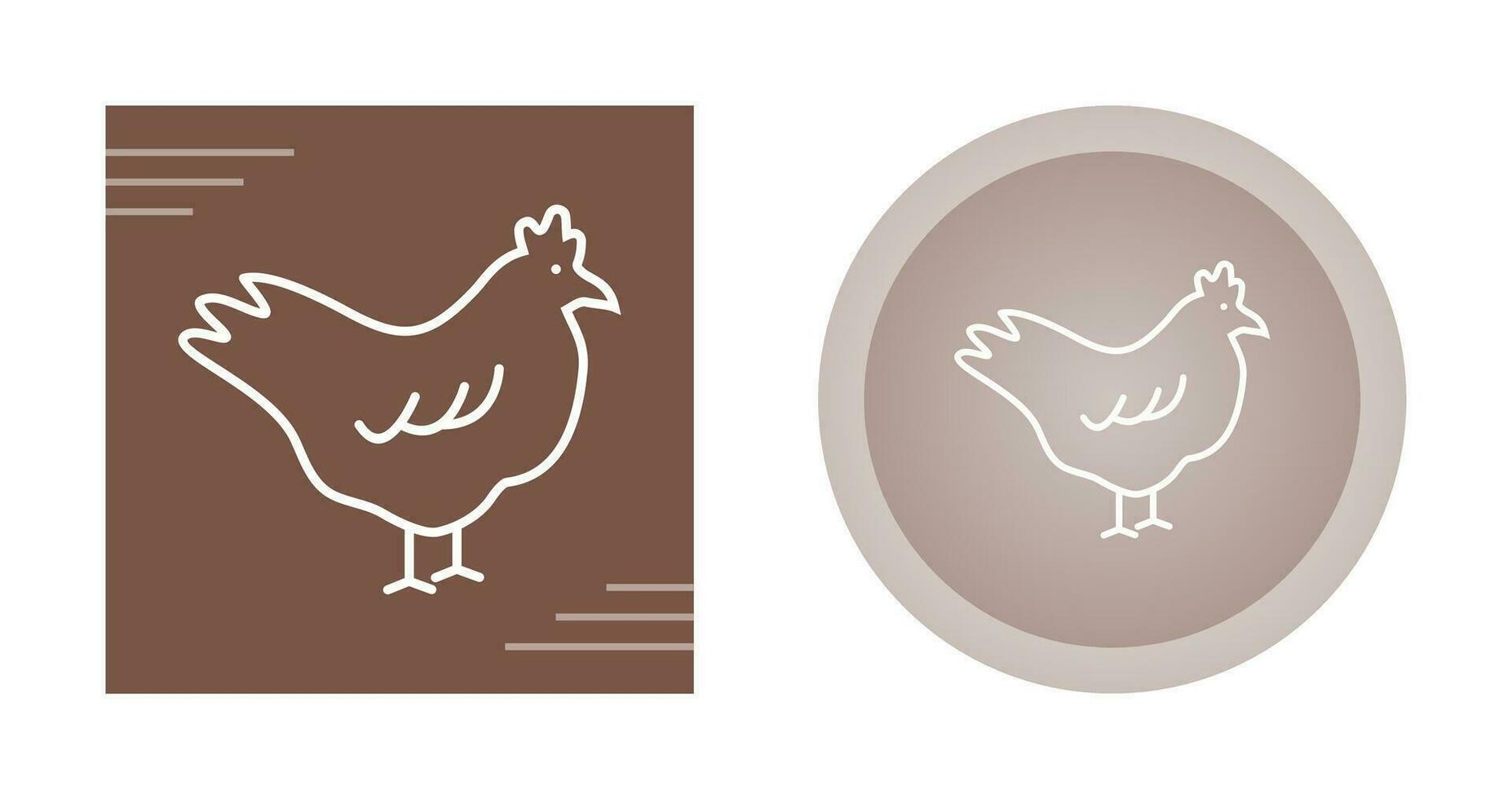 Chicken Vector Icon