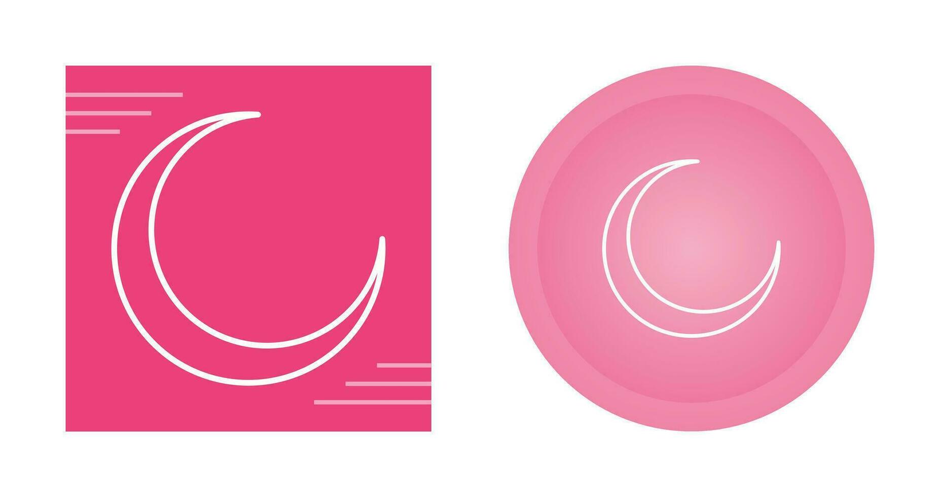 New Moon Vector Icon