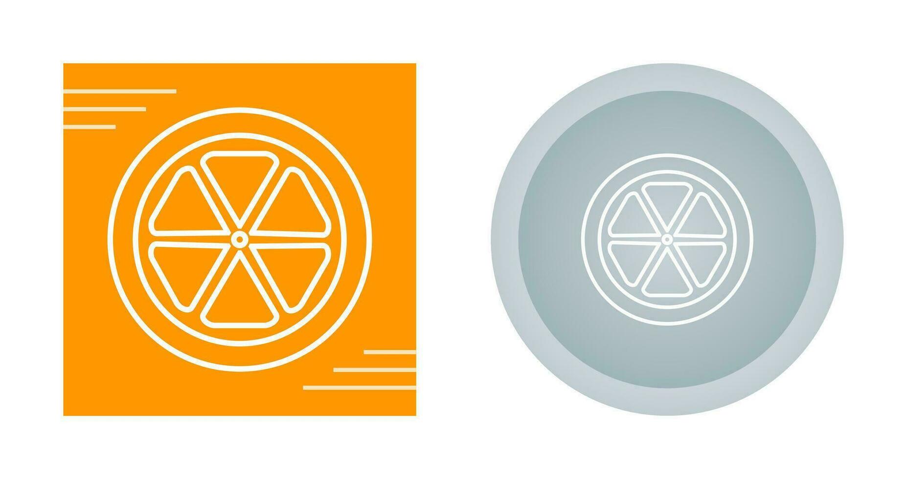 Orange slice Vector Icon