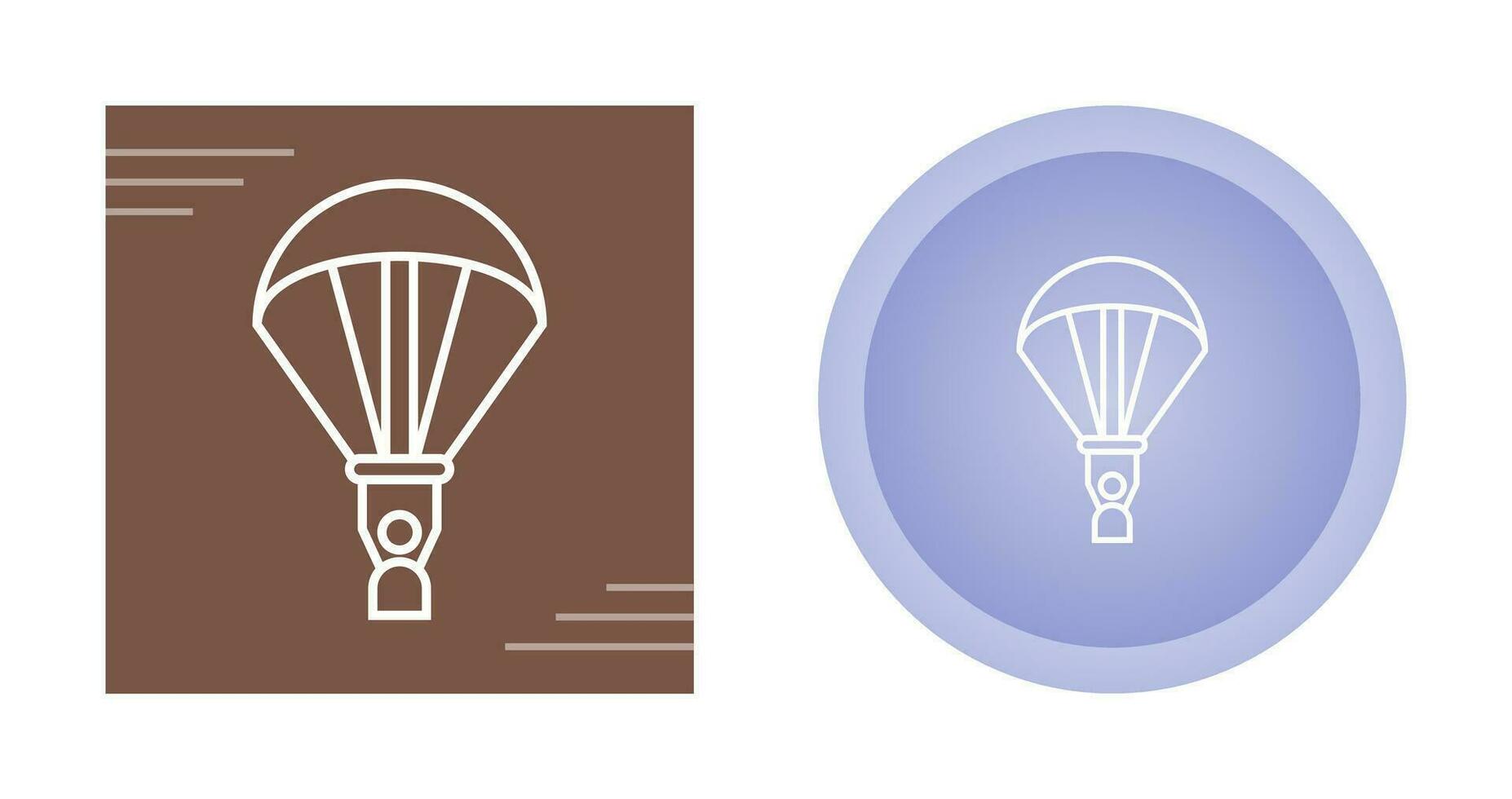 Paragliding Vector Icon