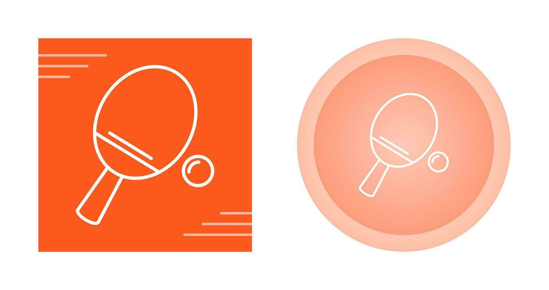 Table Tennis Vector Icon