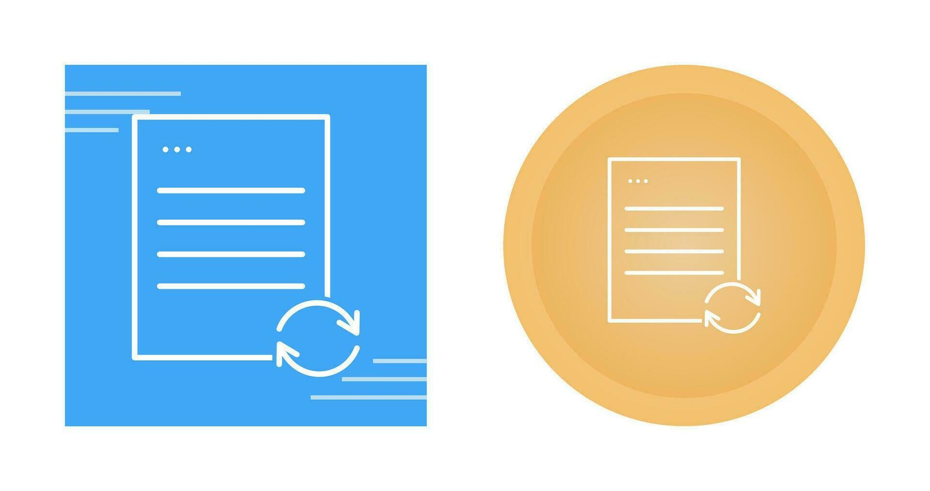 Refresh Page Vector Icon