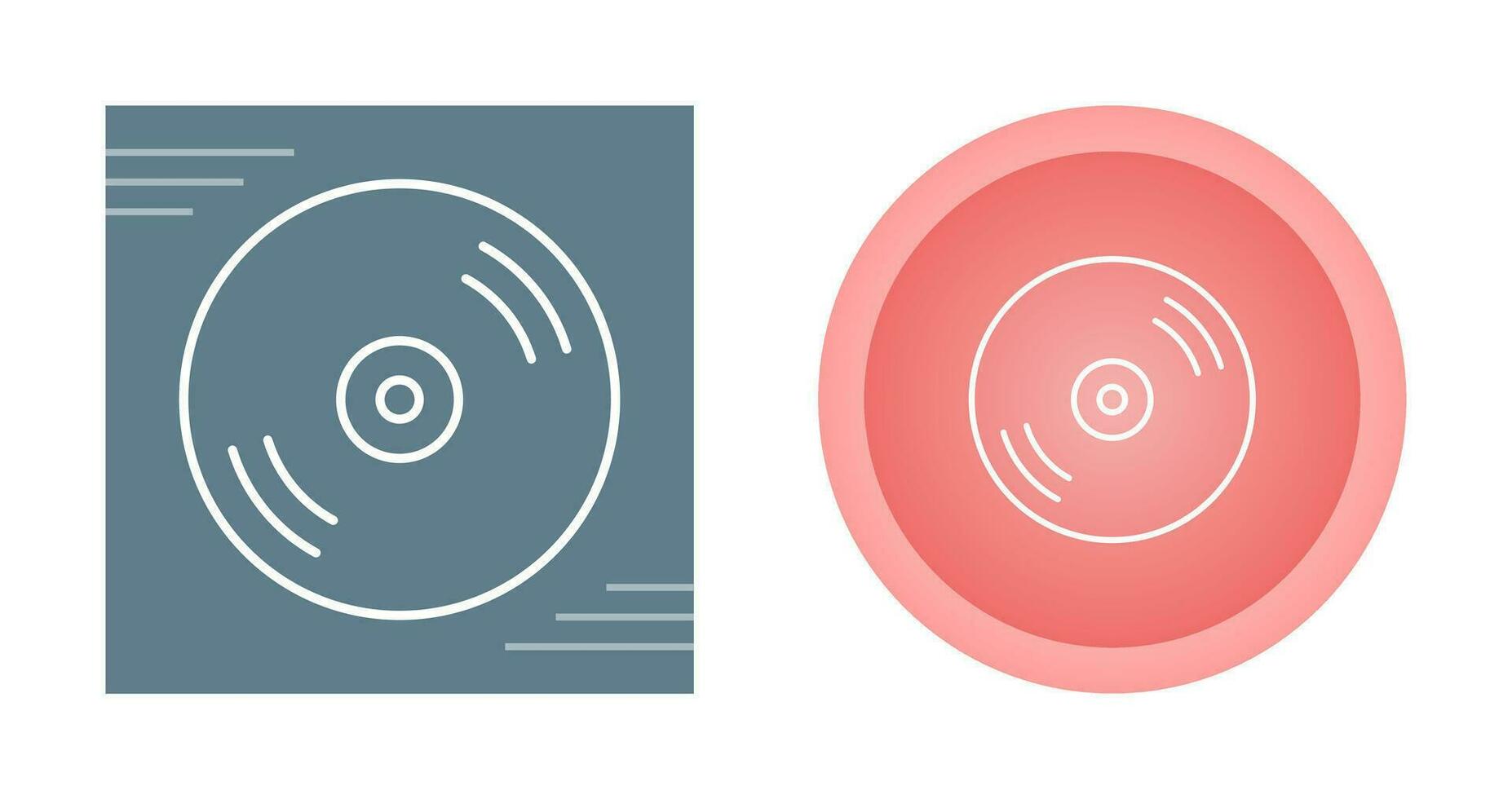 CD Vector Icon