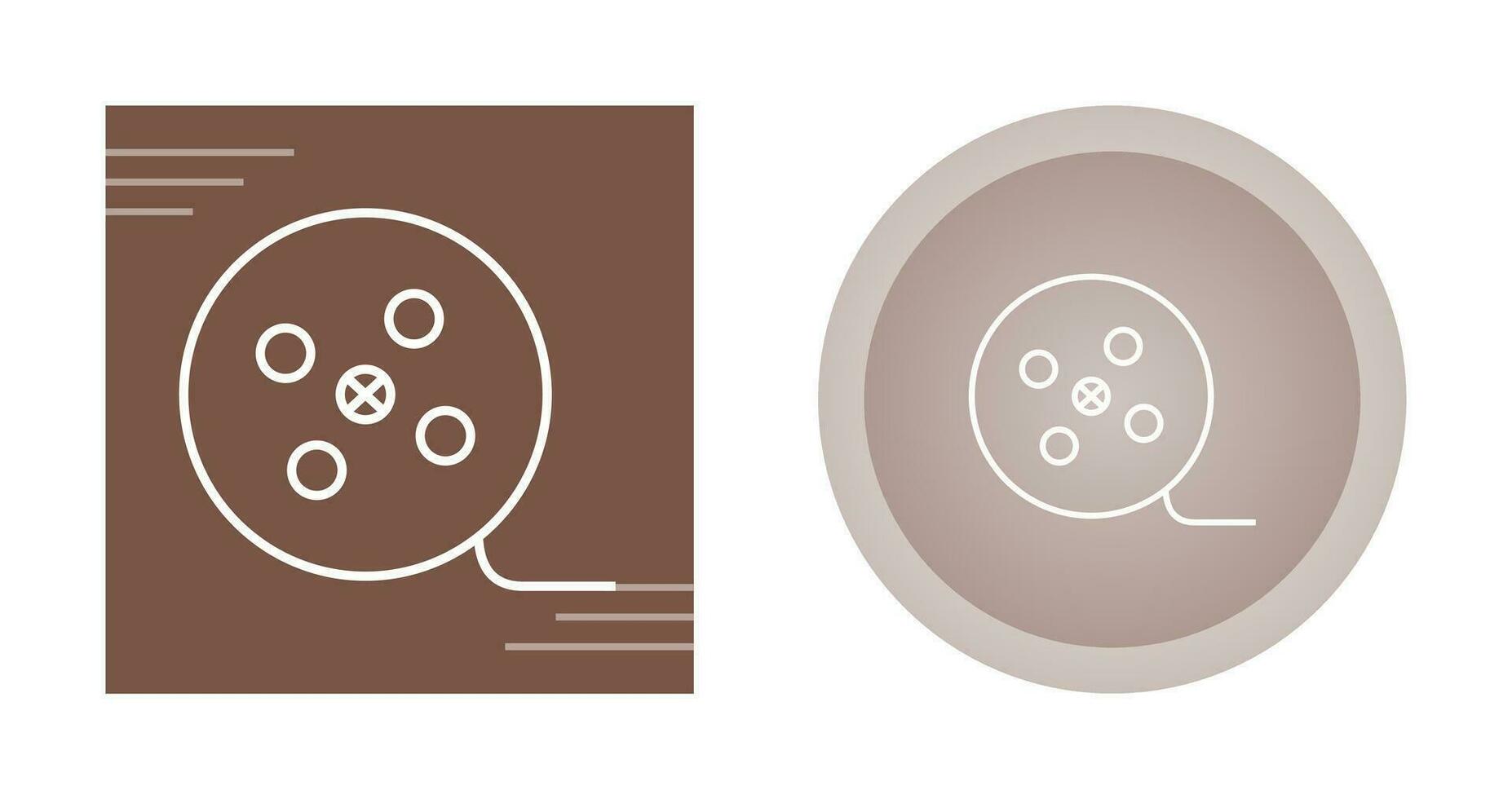 Film Reel Vector Icon