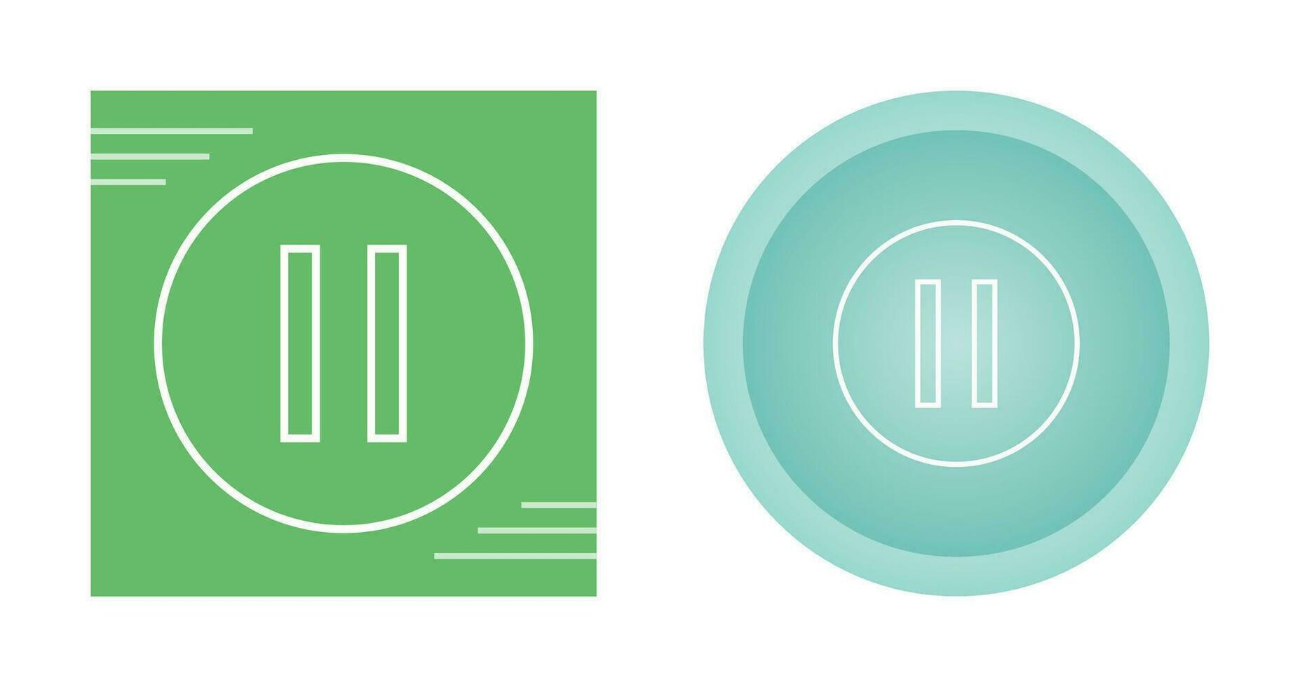 Pause Vector Icon