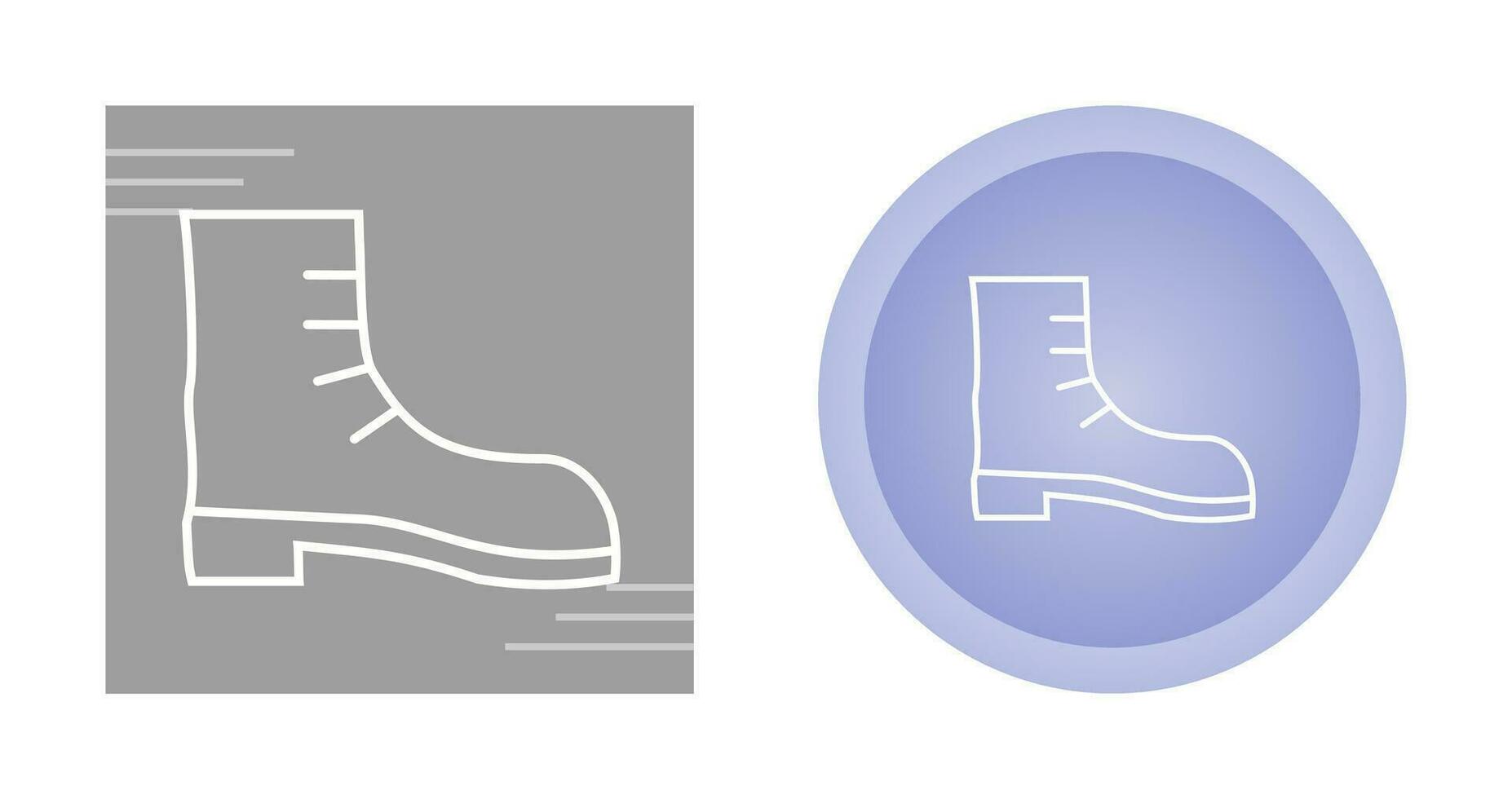 Camping Boot Vector Icon