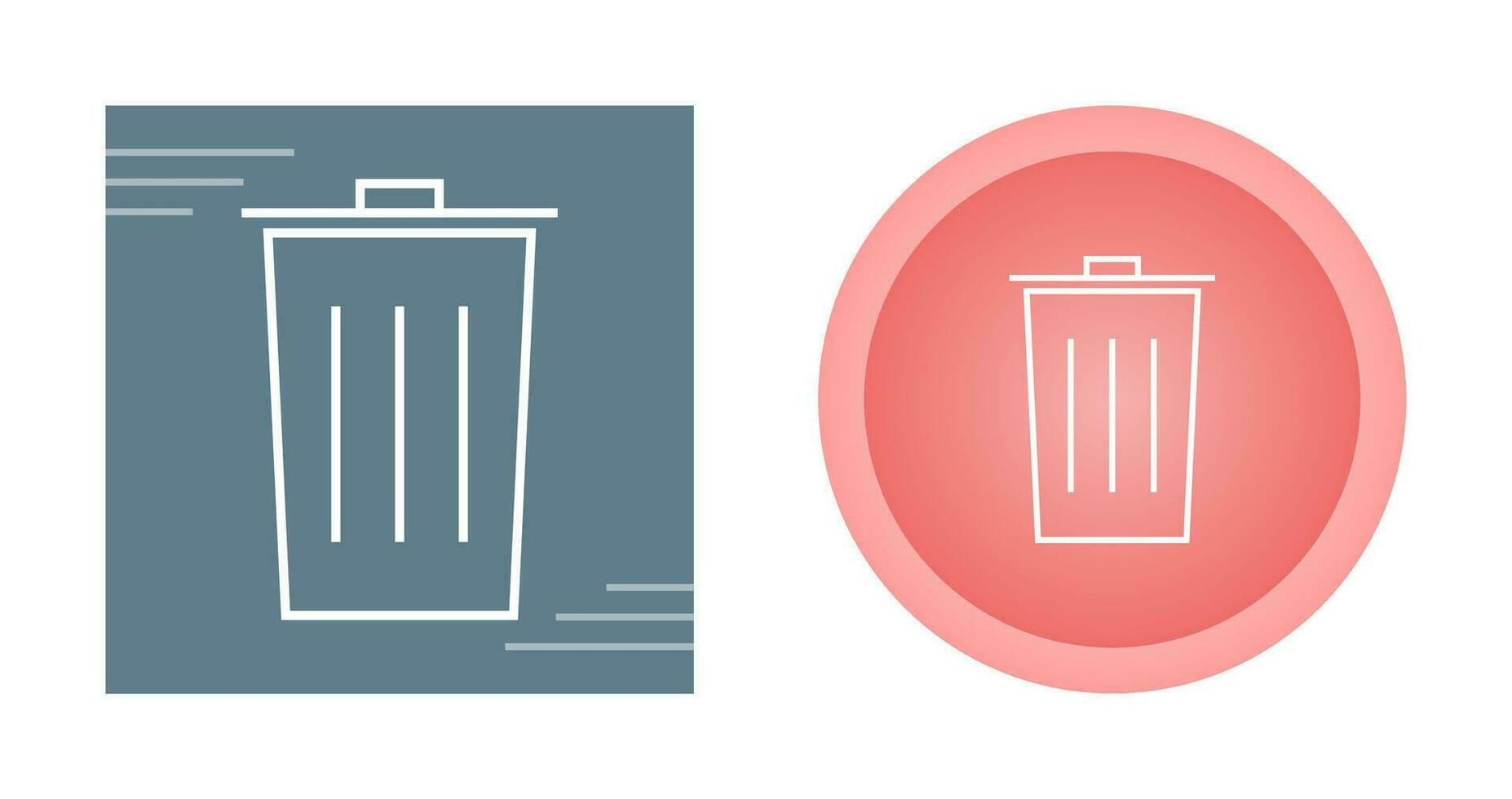 Trash Vector Icon