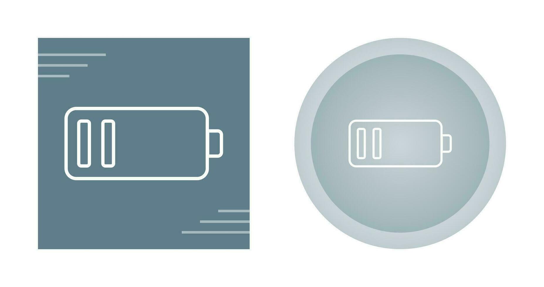 Low Battery Vector Icon