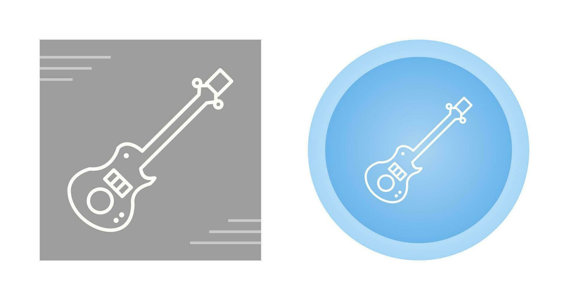 Electric Guitar Vector Icon