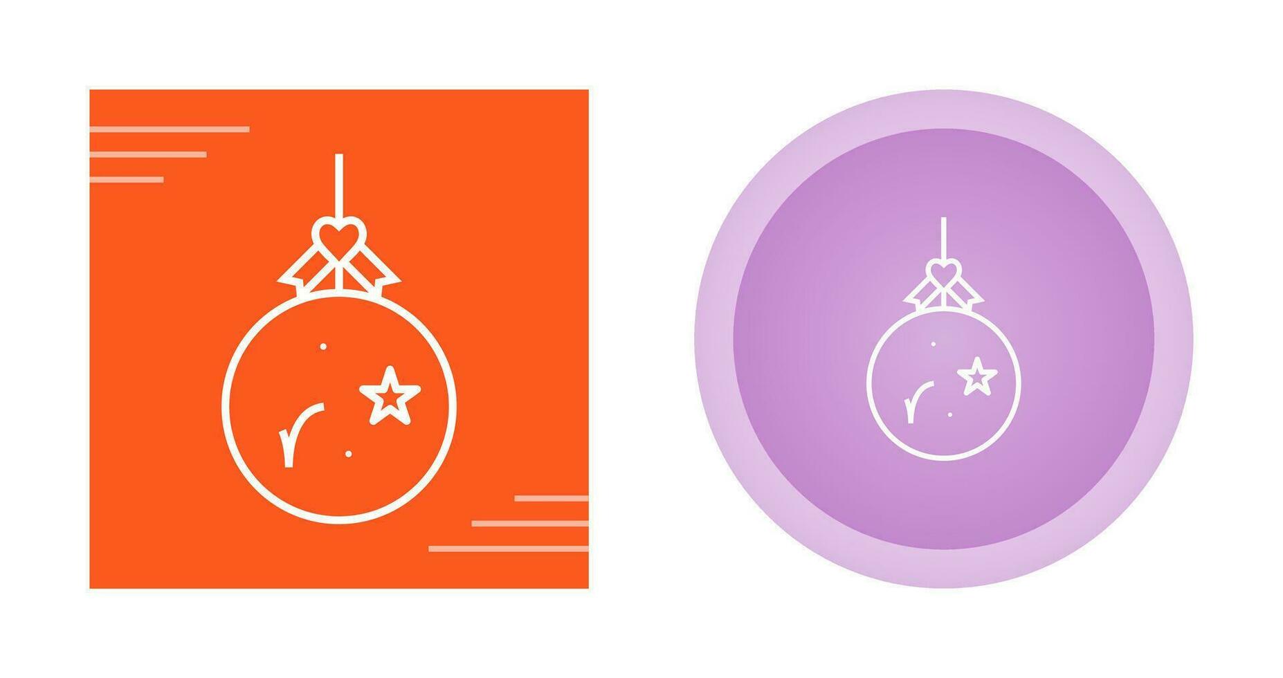 Christmas Ball Vector Icon