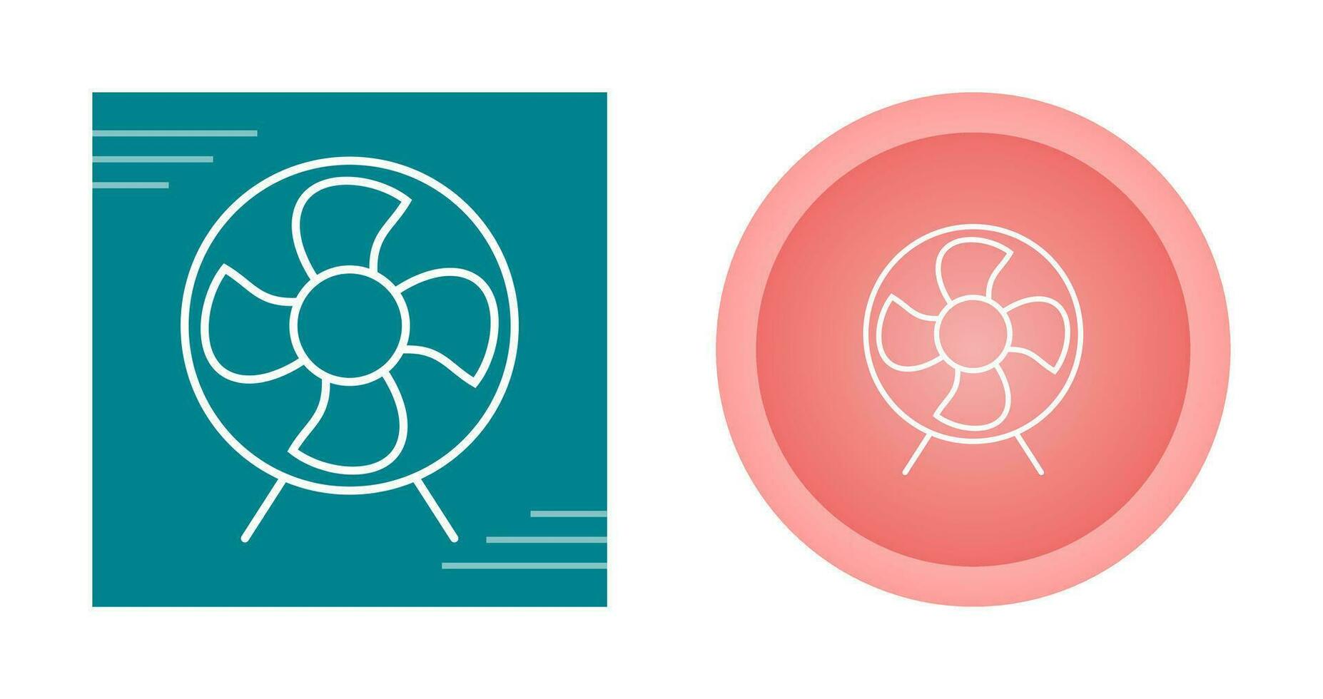 Electric Fan Vector Icon