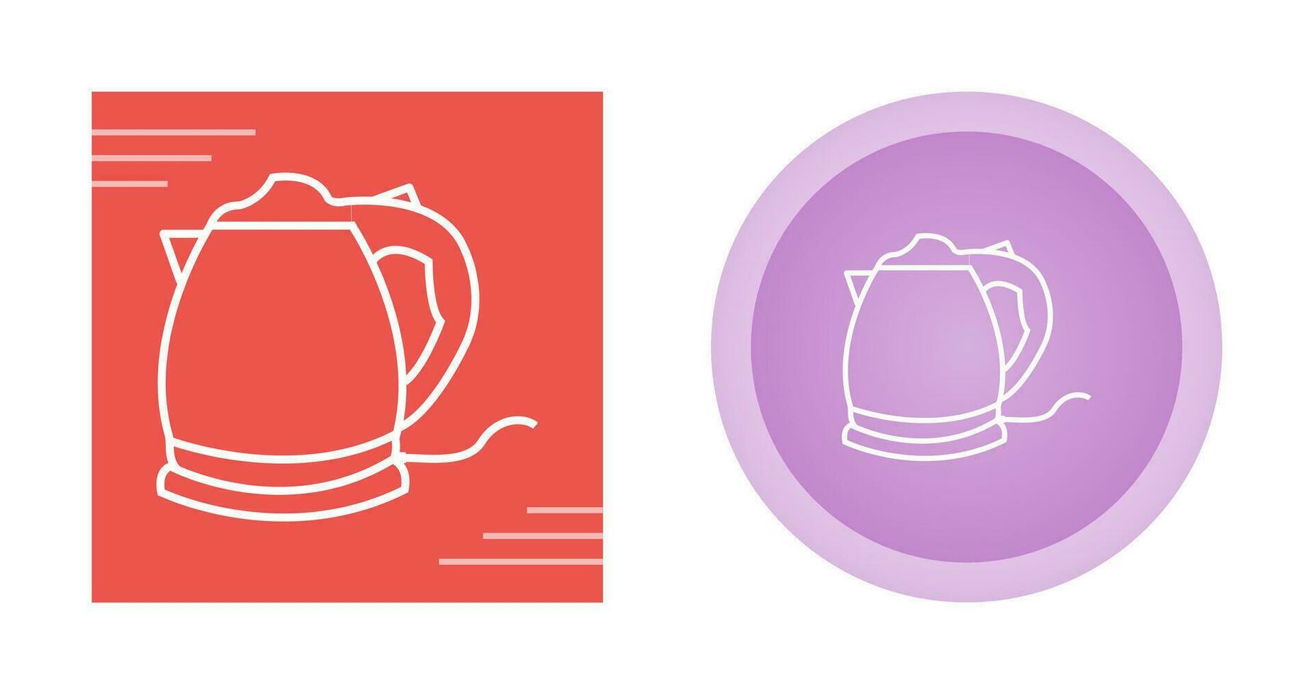 Electric Kettle Vector Icon