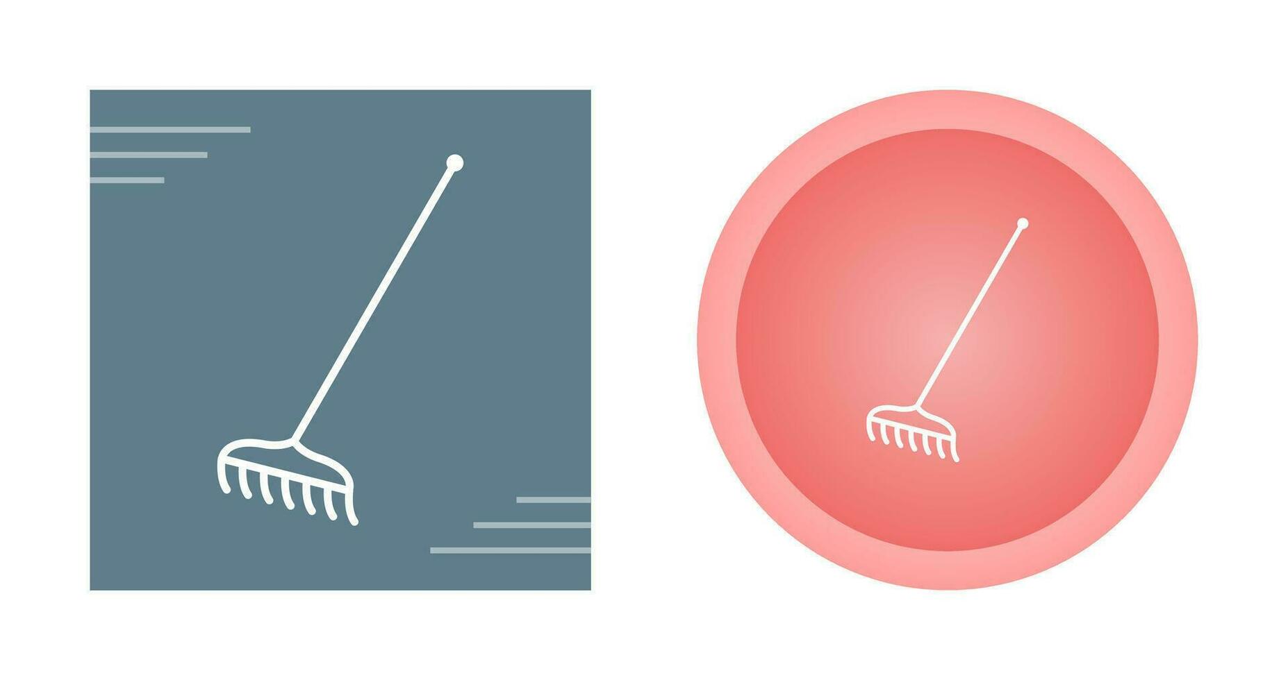 Rake Vector Icon