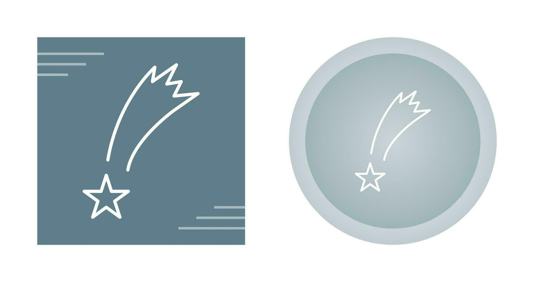 Star Falling Vector Icon