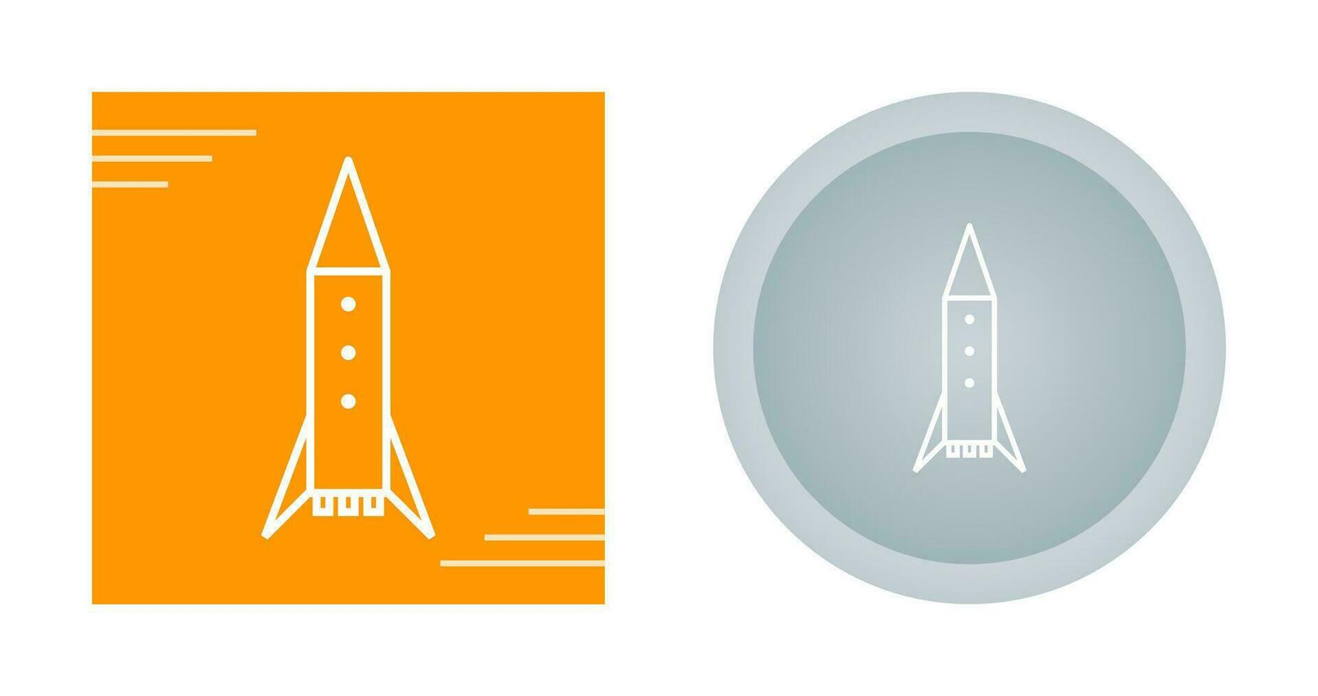 Space Rocket Vector Icon