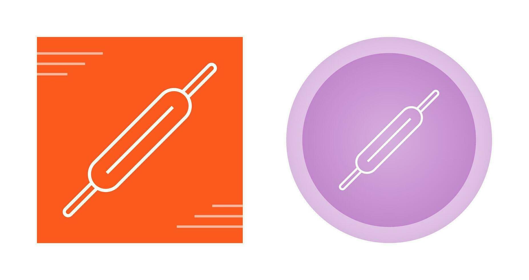 Roller Pin Vector Icon