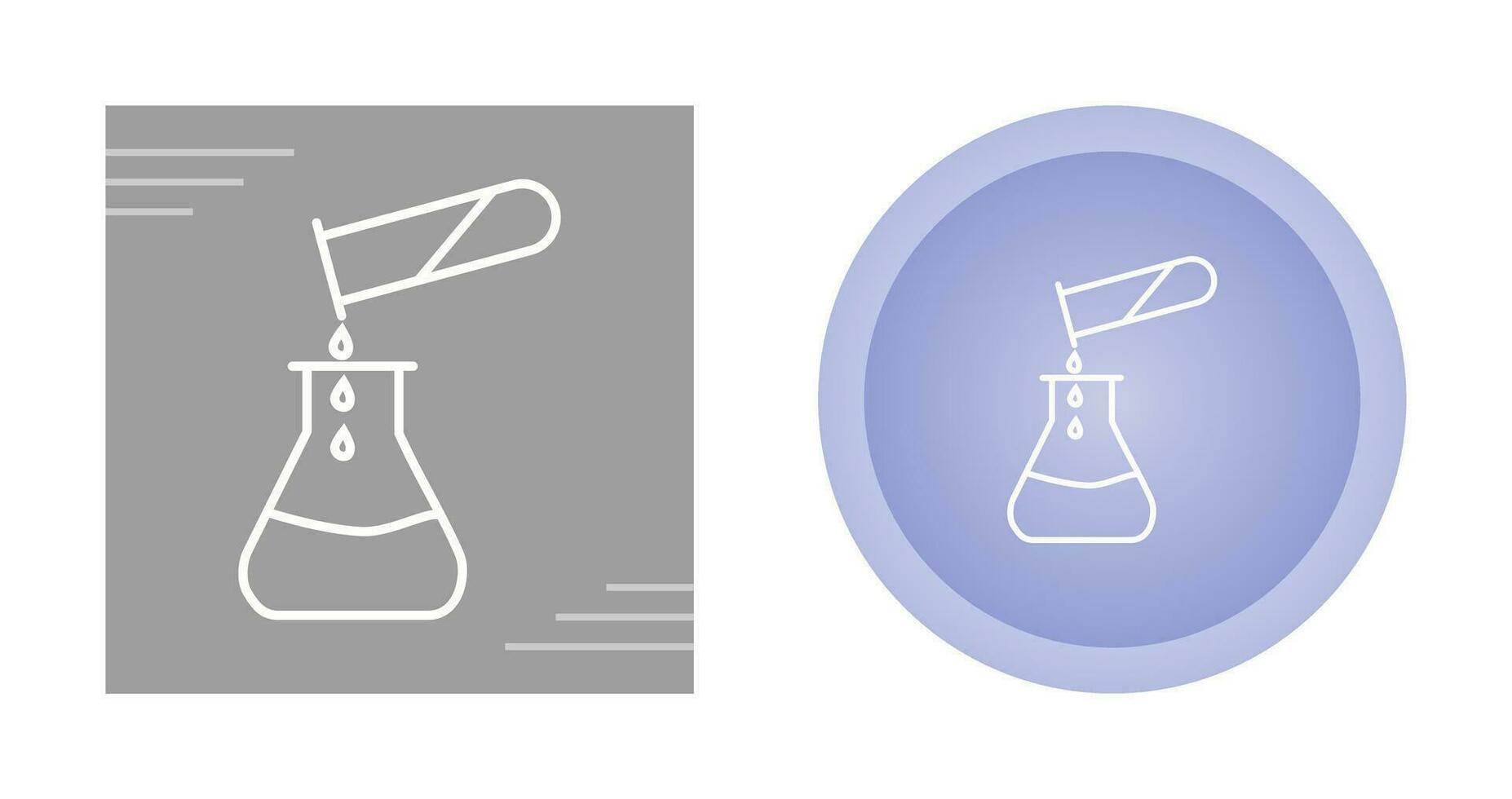 Pouring Chemical Vector Icon