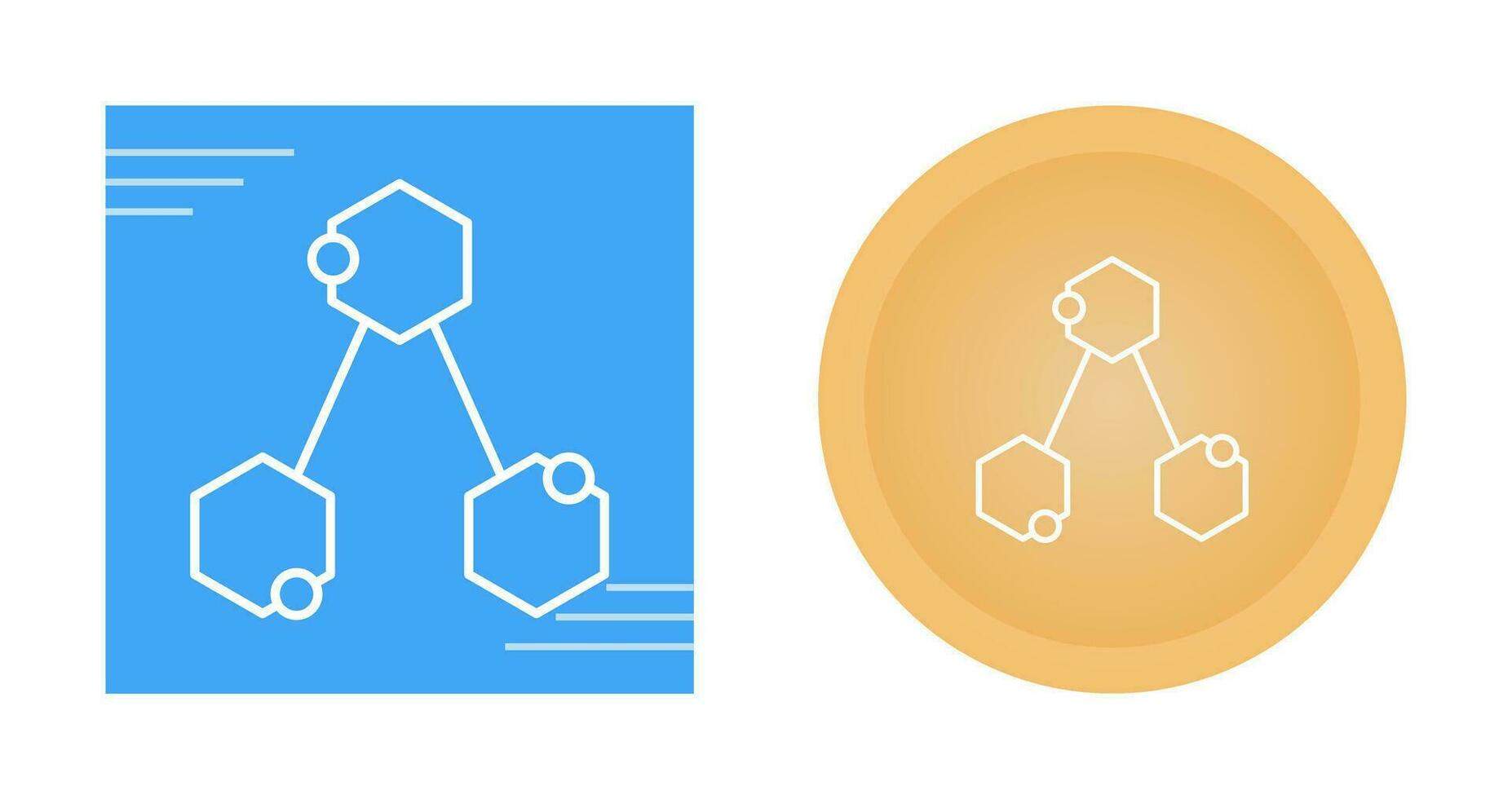 Chemical Structure Vector Icon