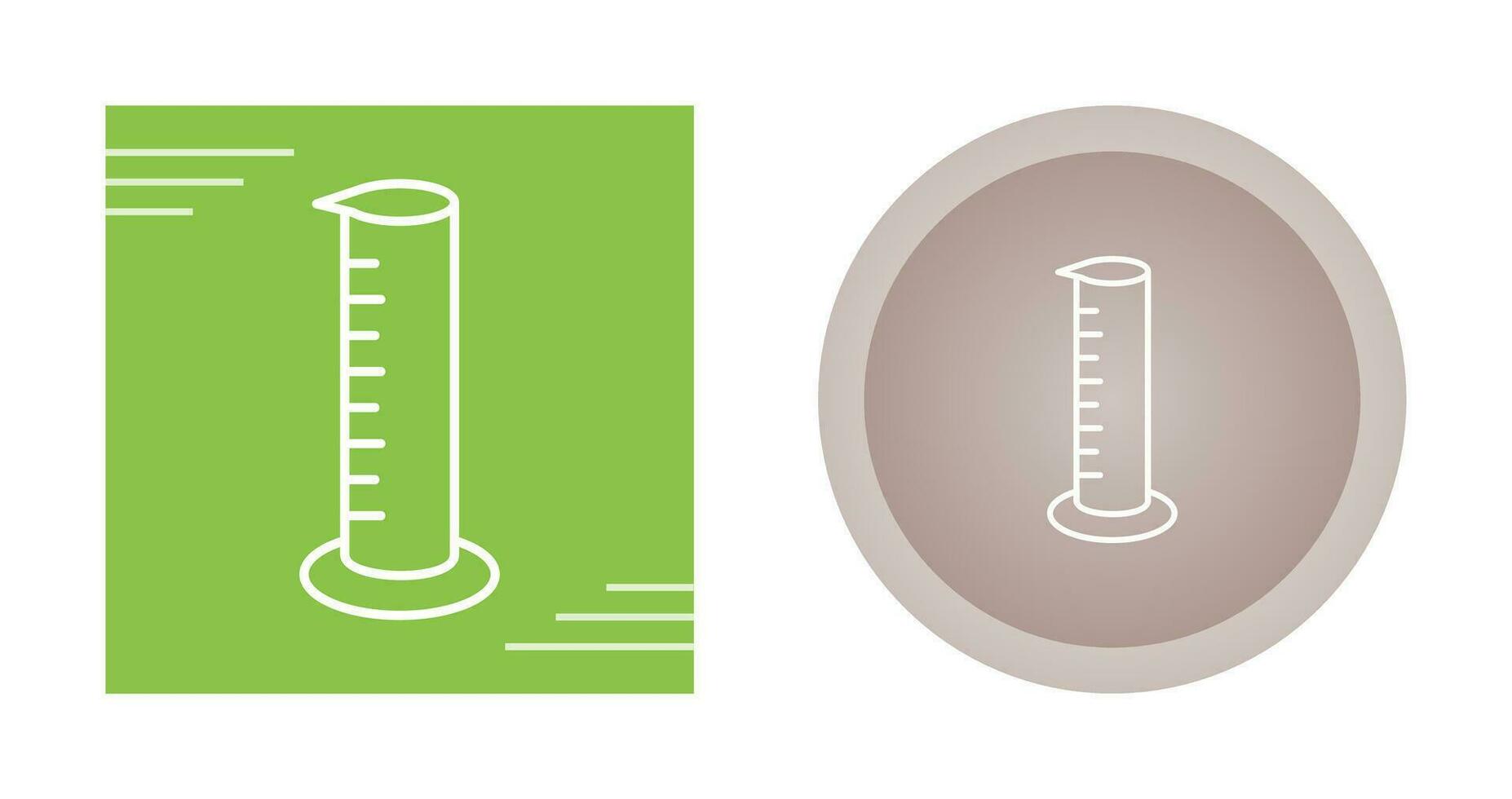 Graduated Cylinders Vector Icon