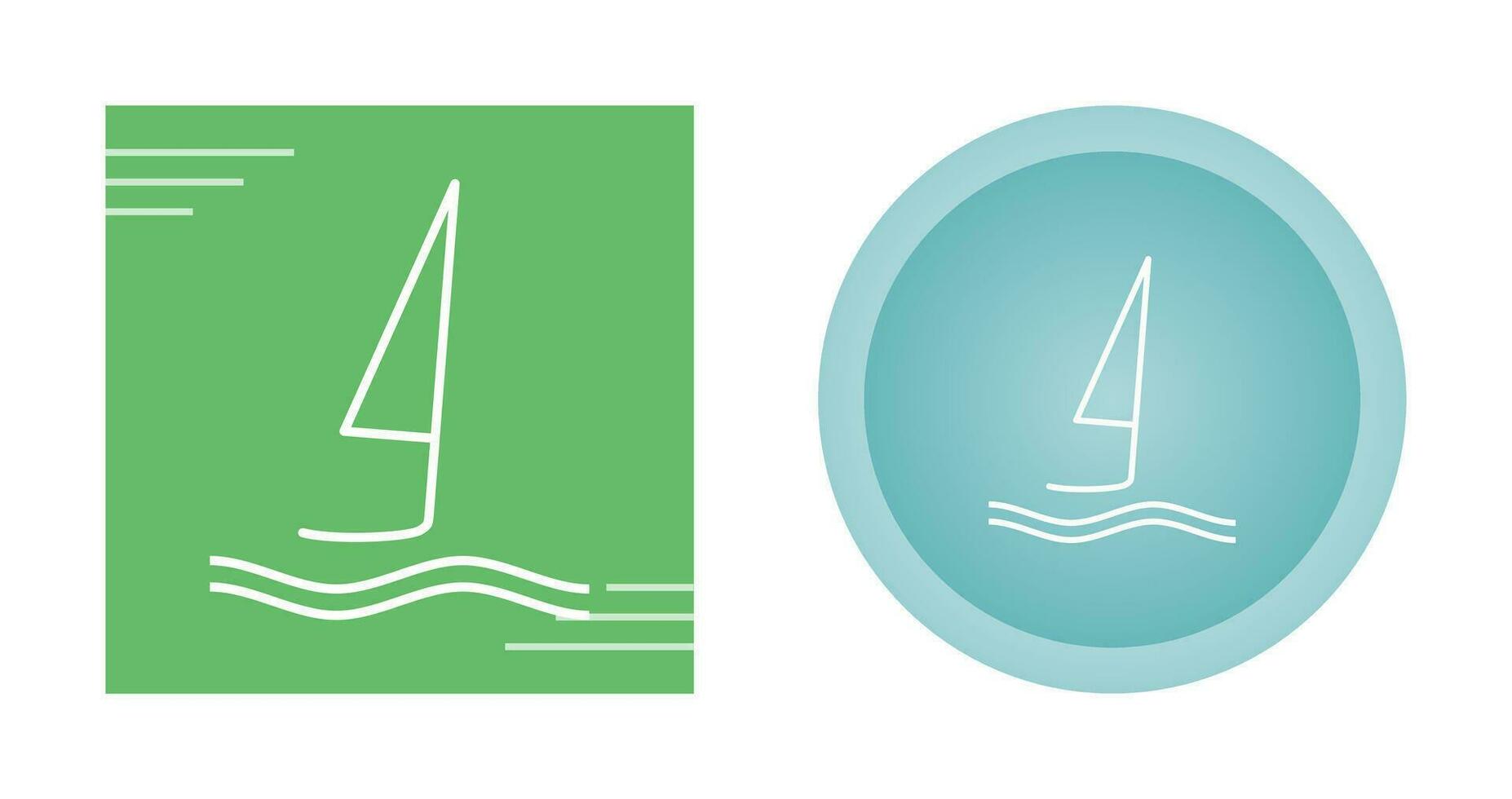 Surfing Vector Icon